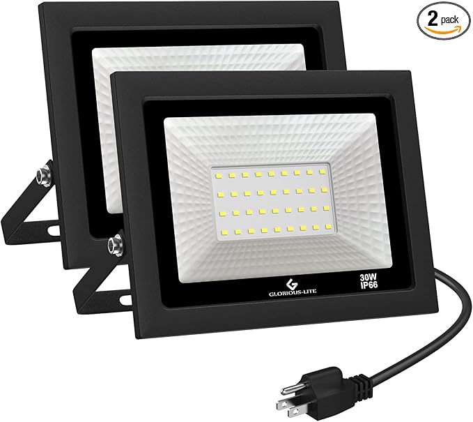 GLORIOUS-LITE LED Flood Lights Outdoor, 50W